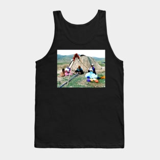 Iranian tribal women weaving Tank Top